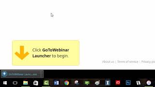GoToWebinar First Time Join - Windows 10