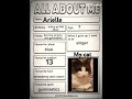 All about ME!