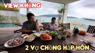 Dì Chức kêu Khoa tắm cho em đi, Nón Bảo Hiểm trực tiếp lên live hỏi Khoa