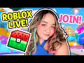 🔴COME JOIN ME ON ROBLOX!! 🥰