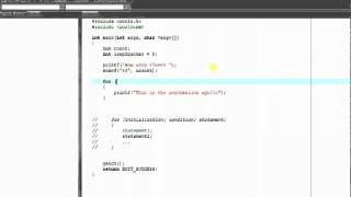 C Programming Tutorial _ 13 - for Loop [HD].flv
