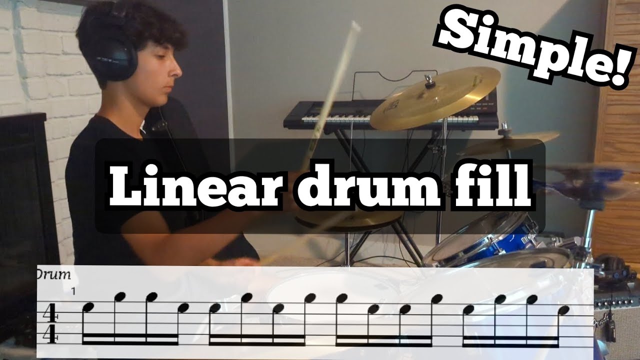 I Made A Super Cool Linear Drum Fill Youtube