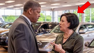 Car Dealership Manager Kicks Out Denzel Washington, Unaware He Is The New Owner