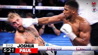 Anthony Joshua VS Jake Paul FULL FIGHT 2025!