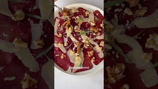 BÜNDNERFLEISCH CARPACCIO mit Walnüssen – ANA+NINA