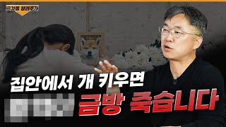 [그것을 알려주개 1화] 집 안에서 강아지 키우면 안되는 이유