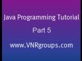 Java Programming Tutorial - Part 5 - Example