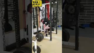 310kg Deadlift x 3 REPS Lincolns young strongman 6 feet 7 inches tall Terry Harrison