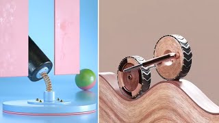 ODDLY SATISFYING - 3D ANIMATIONS - COMPILATION #01 - Relaxing Video - Mind Freshing Videos