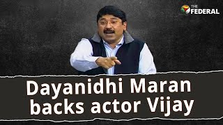 Dayanidhi Maran backs Vijay, calls Sanskrit a 'dead' language