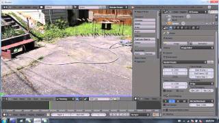 Blender 2.6 Tutorial 17 - Camera Tracking Pt 1 / 2