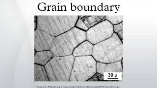 Grain boundary