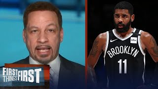 Kyrie's not acting like a pro player; talks trade for Harden — Broussard | NBA | FIRST THINGS FIRST