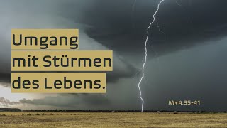 UMGANG MIT STÜRMEN DES LEBENS (Mk 4,35-41) | Gottesdienst am 09.02.2025 | Andreas Schwalm