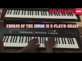 E FLAT beginner tutorials by Piano Afrik