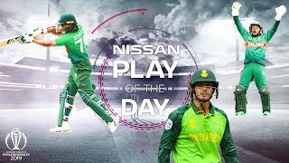 Stunning De Kock Catch? Saifuddin Six? | Nissan Play of the Day | Day 7 | ICC Cricket World Cup 2019