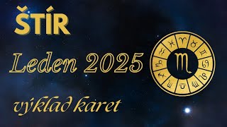 Měsíční predikce Leden ☃️ - ♏️ ŠTÍR ♏️ - výklad karet