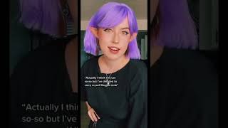 you think you're cute- Amity cosplay transition!