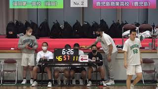 2021【福岡第一高校（福岡）vs  鹿児島商業高校（鹿児島）】練習ゲーム（No.1）｜vol.44