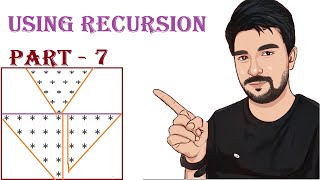 Draw Pattern Using Recursion Function CODE In JAVA Part 7 | CodeWithNaval