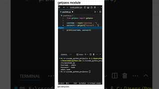 getpass module in python | python developement | password hidding | 🔥🔥📊 | #python