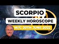 Scorpio Horoscope Weekly Astrology from 20th June 2022