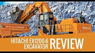 Hitachi EX1200-6 Excavator Review \u0026 Full Specs