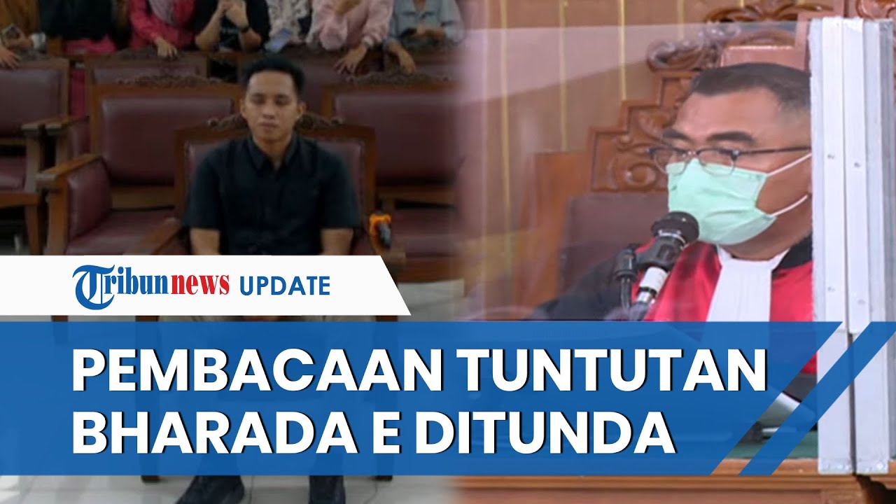 Sidang Pembacaan Tuntutan JPU Ke Bharada E Ditunda Minggu Depan, Akan ...