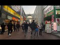 4k 冬のひとりあるき 吉祥寺駅周辺　井の頭公園・商店街・ハーモニカ横丁・七井橋通り