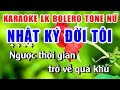 Liên Khúc Nhật Ký Đời Tôi Karaoke Nhạc Sống Khánh My | Tone Nữ Dễ Hát Nhất