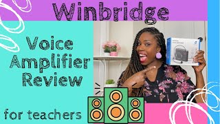 Voice Amplifier by Winbridge Review | Voice Amplifier for Teachers