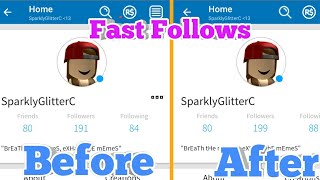 How to bot followers on roblox
