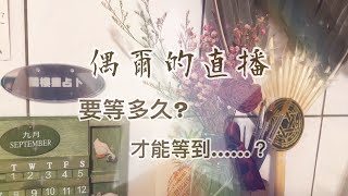 閣樓星⭐️ 🧚🏻偶爾的直播🧚🏻要等多久?才能等到...(感情 工作)