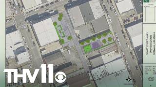 City of Conway begins downtown alleyway project
