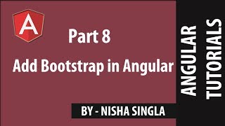Add Bootstrap in Angular - Angular (Tutorial #8)