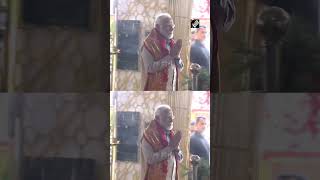 Telangana: PM Modi offers prayers at Bhadrakali Temple in Warangal