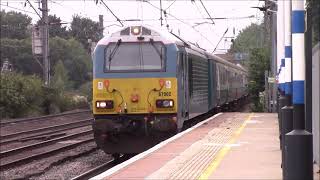 60103 Flying Scotsman + 47802 and 67002 + 67007 at Hitchin on 25th September 2021