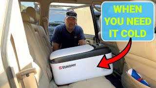 Euhomy Portable Car Fridge ~ Super Cold When You need It