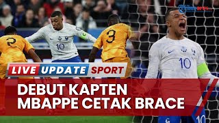 Debut Mbappe Jadi Kapten Prancis, Langsung Gebuk Belanda 4-0