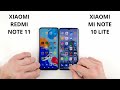 Xiaomi Redmi Note 11 vs Xiaomi Mi Note 10 Lite SPEED TEST