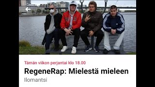 Regene Rap – Ennakkotunnelmia mielenterveysviikon tapahtumasta Mendillä Ilomantsissa pe 20.11.2020