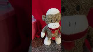 Gemmy Side Stepping Sock Monkey