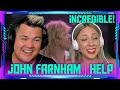 Americans Reaction to John Farnham - Help (LIVE Melbourne Symphony) | THE WOLF HUNTERZ Jon and Dolly