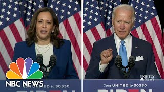 Harris Cancels Travel After Staffer Tests Positive For Covid | NBC Nightly News