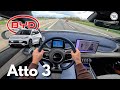 BYD Atto 3 (204Hp) POV TEST DRIVE | Top Speed | 0-100km/h