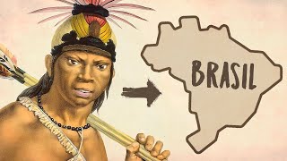 When did the Indians arrive in Brazil?