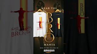 pawan kalyan bro movie t shirt | sai dharam tej bro movie tshirt amazon #shorts