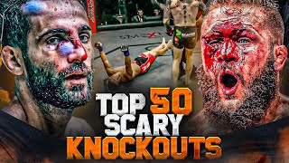 Top 50 CRAZY Knockouts Of 2023 | Brutal MMA, Kickboxing & Bare Knuckle Boxing Finishes