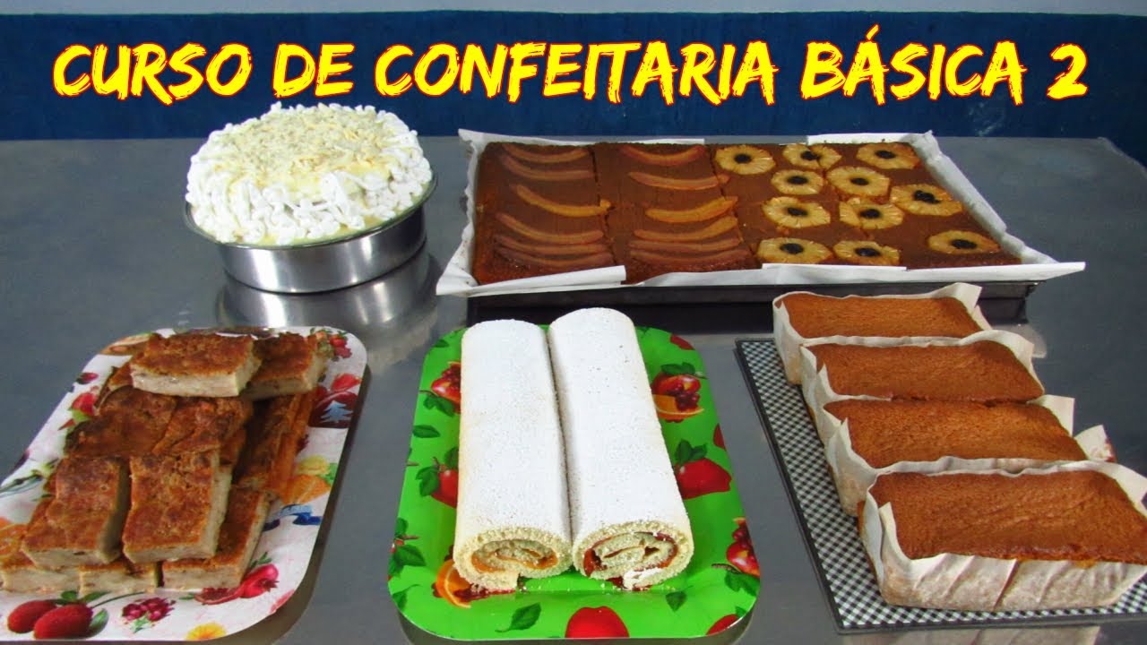 CURSO DE CONFEITARIA BÁSICA 2 - YouTube