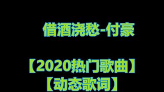 借酒浇愁-付豪【2020热门歌曲/动态歌词】